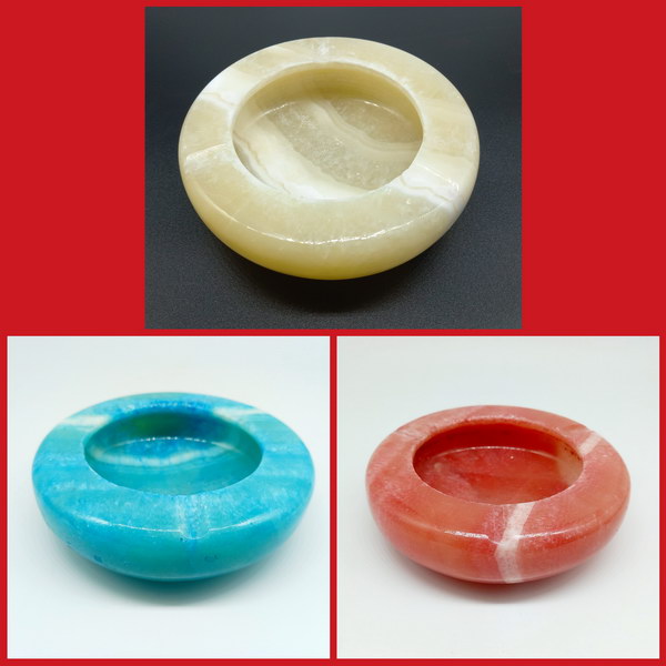 Ashtray lux Alabaster