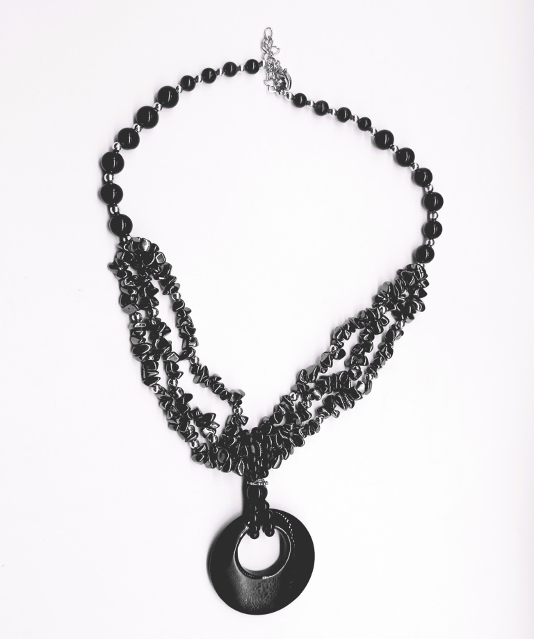Necklace BlackNecklace Black Stone