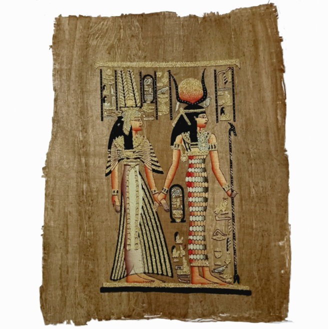 Papyrus Cleopatra and Isis??