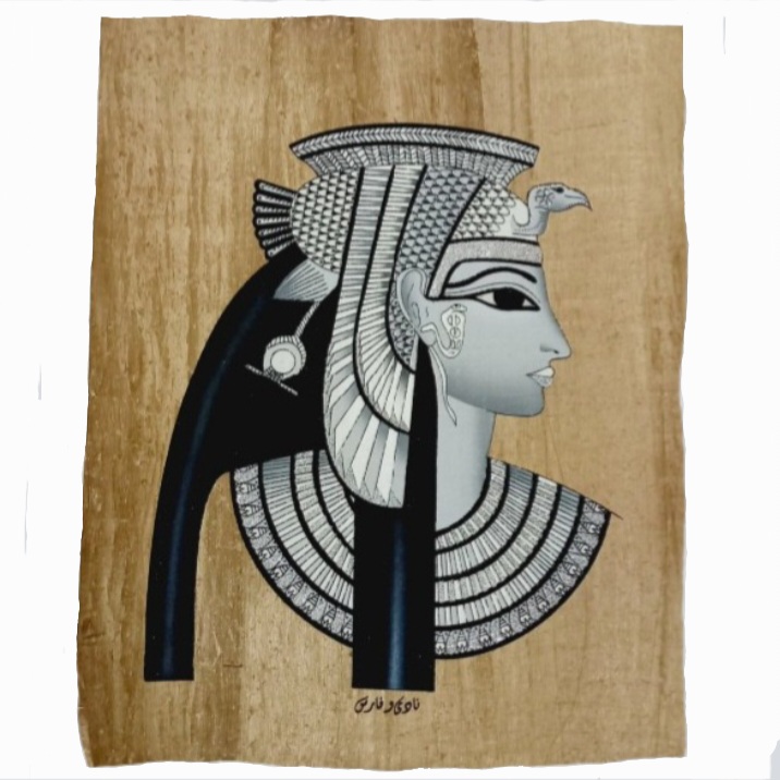 Illuminated Papyrus - Queen Cleopatra