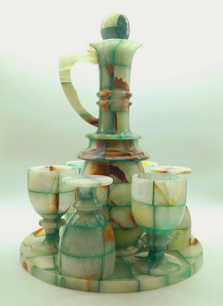 Unique Set For Drinks - Onyx