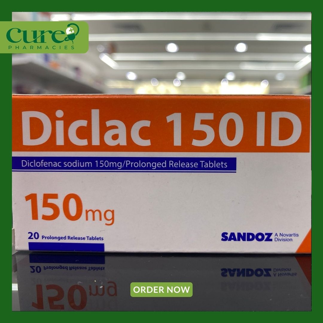 Diclac 150 mg ID- 20 Tablets