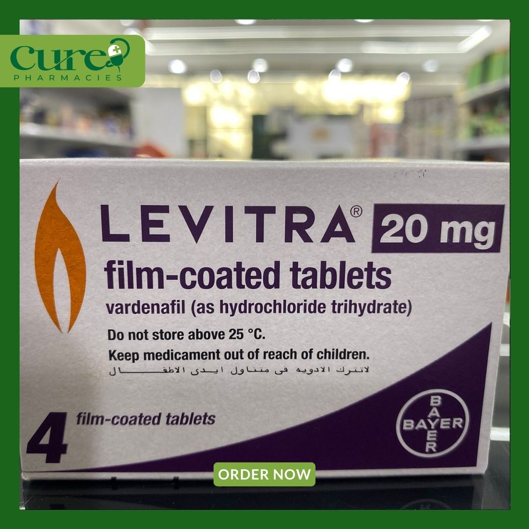 Levitra 20 mg 4 Tablet