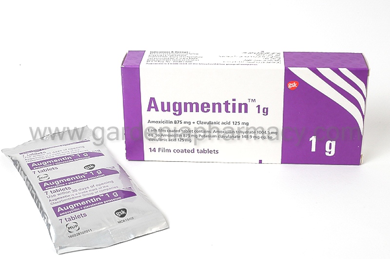 Augmentin - 1 gr 14 Tablets