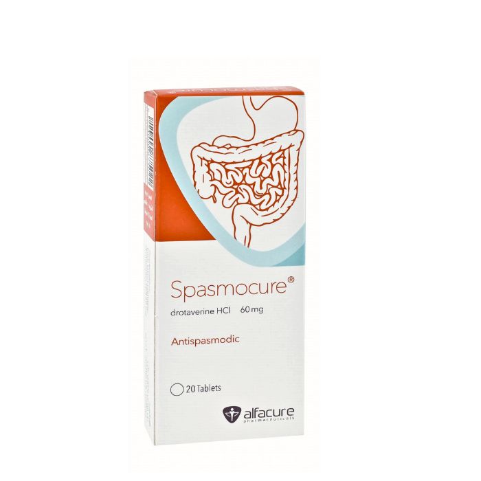 Spasmocure - 60 mg 20 Tabs