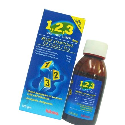 123  One Two Three - Syrup 120 ml