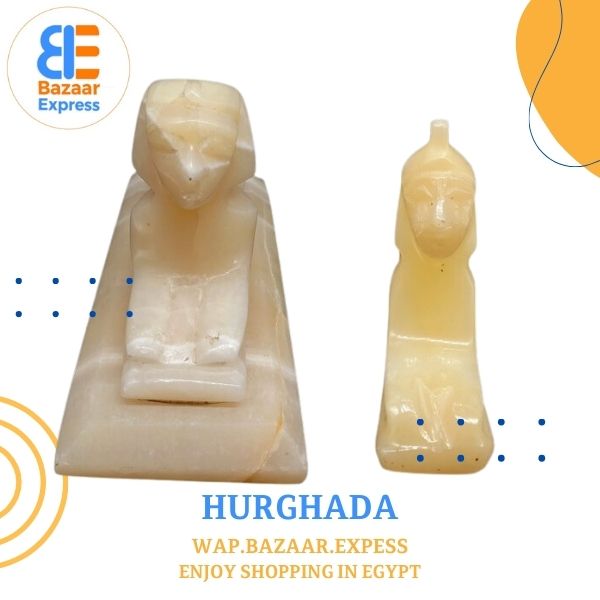 Pharaonic Statue Of The Sphinx Alabaster