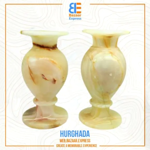 Vase White Onyx